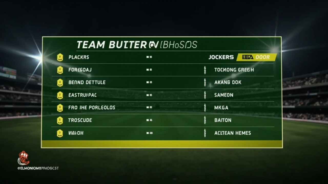 IPL Fantasy Play broadcast coverage for team-builder